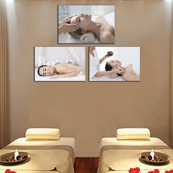 Tranh spa đẹp trang trí tiệm nối mi, phun mày, nail, thẩm mỹ viện