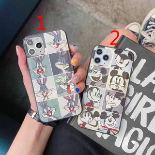 iphone 11 11 pro max Xr Xs max X Thời trang Phim hoạt hình Ốp lưng TPU mềm