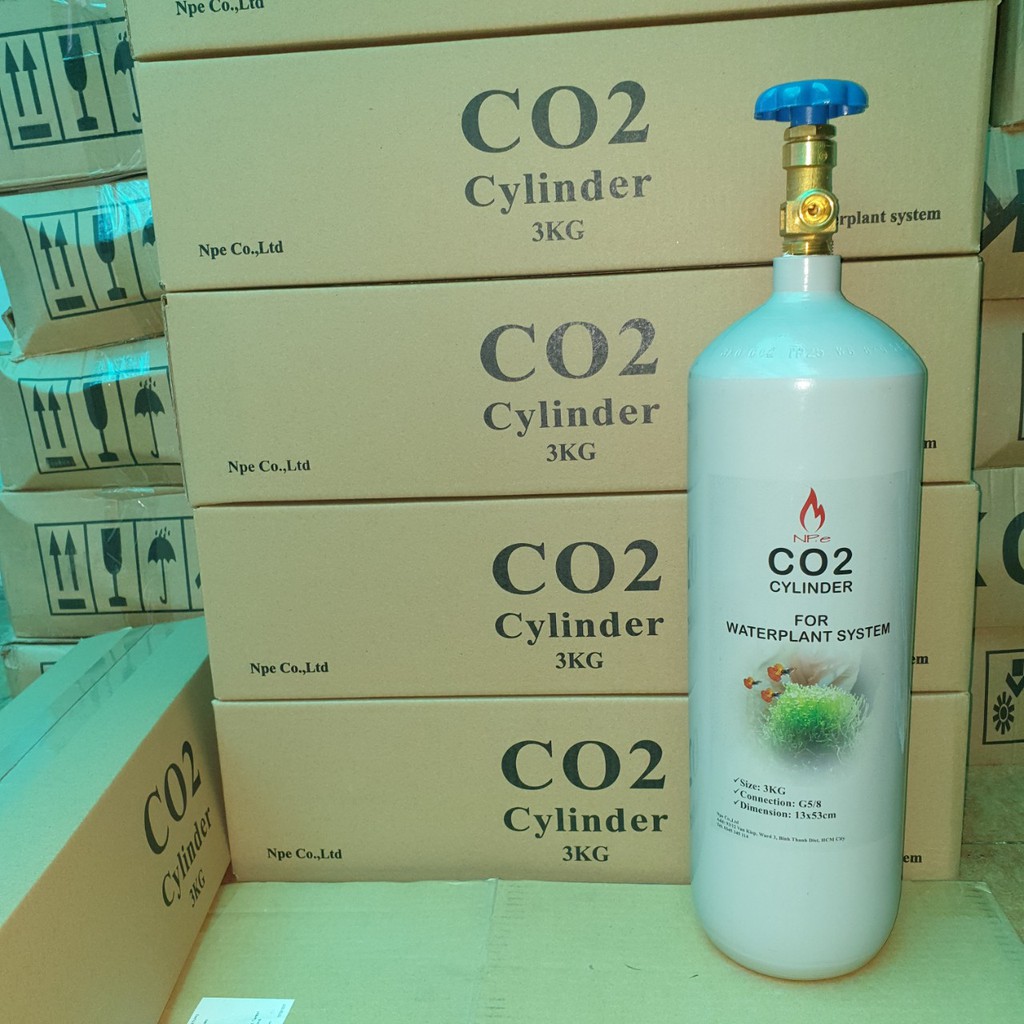 Bình CO2 thủy sinh - hàng công ty có kiểm định