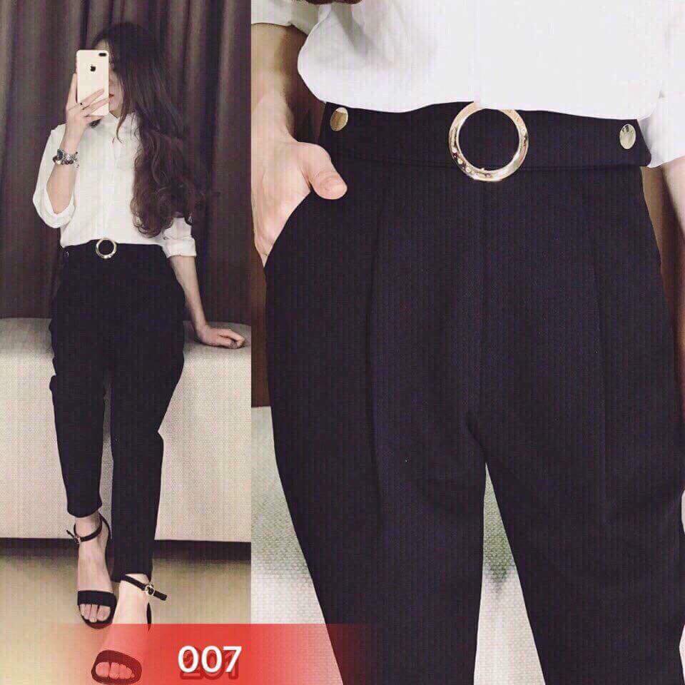 [FREESHIP ĐƠN TỪ 50K] Quần baggy khuy tròn SLA0319