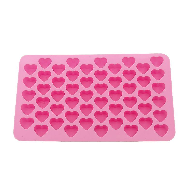 Khuôn Silicone Hình Trái Tim Mini Làm Mặt Dây Chuyền