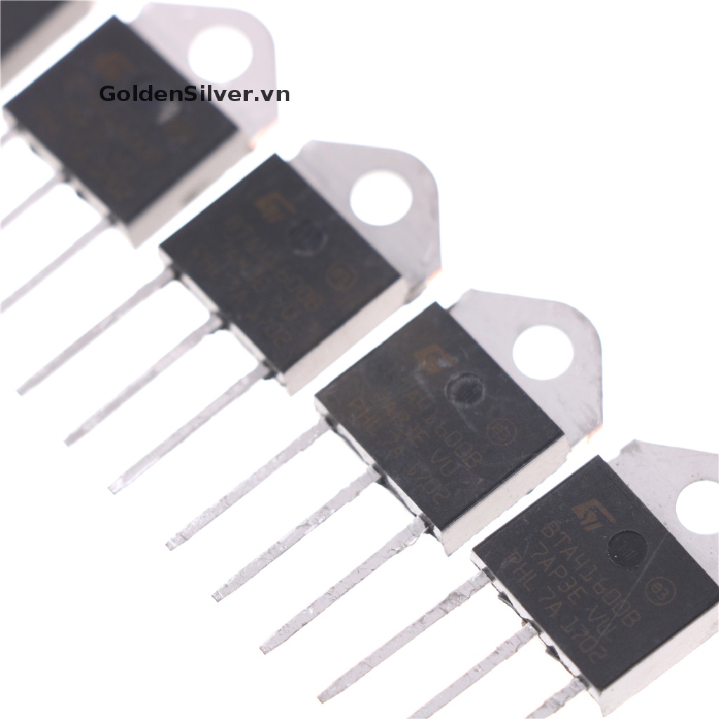 Bộ 5 Linh Kiện Điện Tử BTA41-600B Bằng Silicon TO-3P 40A