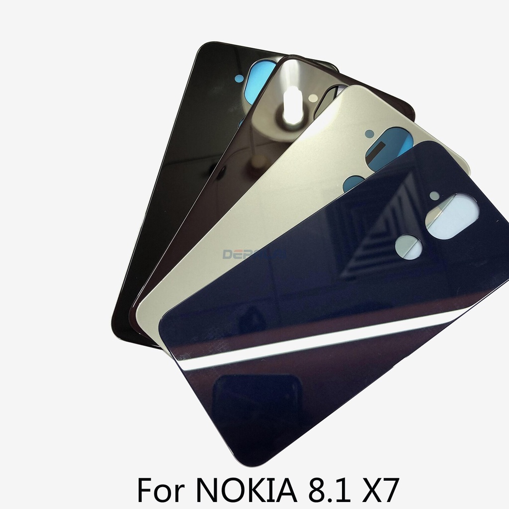 Nắp lưng Nokia 7.1 8.1 X7 giả kính thay thế chuyên dụng dành cho