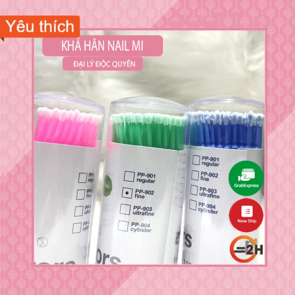 ❤️️TĂM BÔNG PHUN XĂM/ NỐI MI / UỐN MI/ LÀM THẨM MỸ❤️️ (1lọ/100cây)