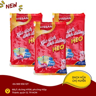 Xúc xích dinh dưỡng heo Vissan gói 5 cây 35g (175g/gói)
