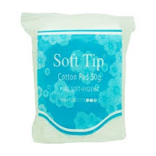 [Siêu Sale] Bông tẩy trang Soft tip miếng vuông-50g