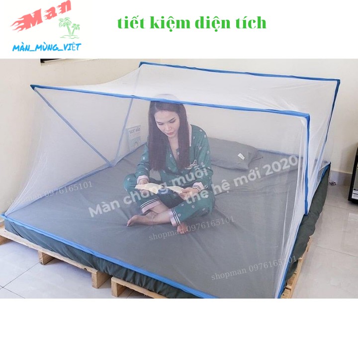 sale sốc  Màn Lưới Chống Muỗi Gấp Gọn Tiện Dụng Cho Người Lớn Và Trẻ Em, Màn Chụp Gấp Gọn Thông Minh, CHĂN GA GỐI VÀ NỆM