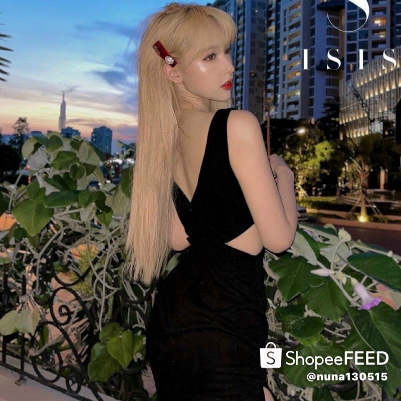 ẢNH THẬT TRẢI SÀN - ĐẦM BODY PHỐI TIM ĐỎ KHOÉT EO