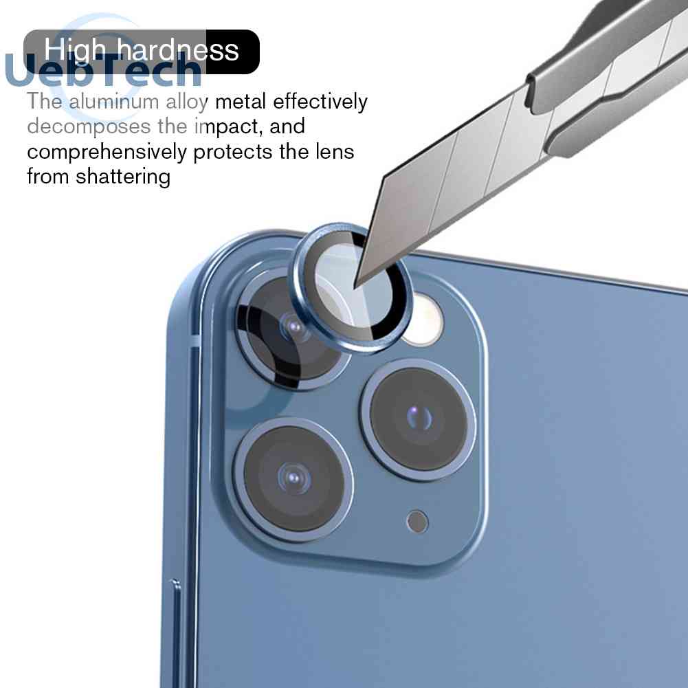 Set 3 Miếng Dán Bảo Vệ Ống Kính Máy Ảnh Cho iPhone 13 Pro / Max