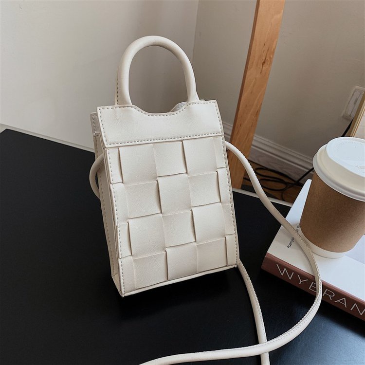 Túi đeo chéo hình vuông màu trơn kiểu dáng hợp thời trang trẻ trung dành cho nữ