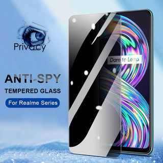 Kính Cường Lực Chống Nhìn Trộm Full Màn Realme 5 6 7 8 9 Pro 5i 6i 7i 8i 9i C55 C11 C12 C15 C17 C20 C21 C21Y C25 C25S C25Y C35 Narzo 30A 50 50i 50A Prime