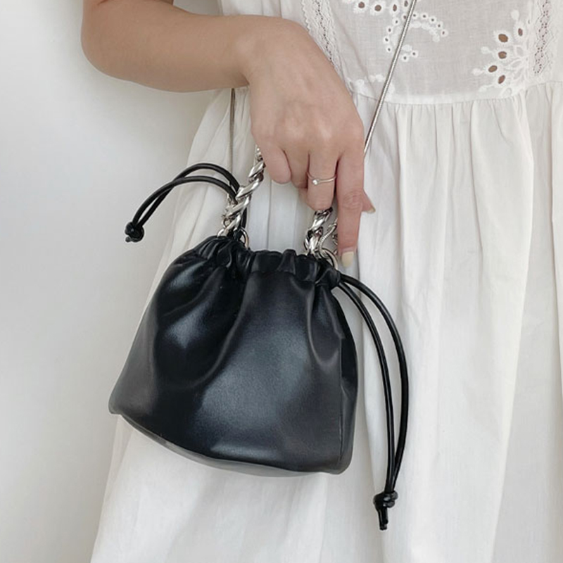 Túi Xách Có Dây Rút Phong Cách Hàn Quốc Hợp Thời Trang Cho Nữ IELGY