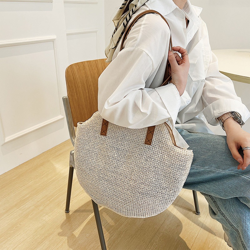 Túi Xách Đan Rơm Handmade Thời Trang Mùa Hè Cho Nữ