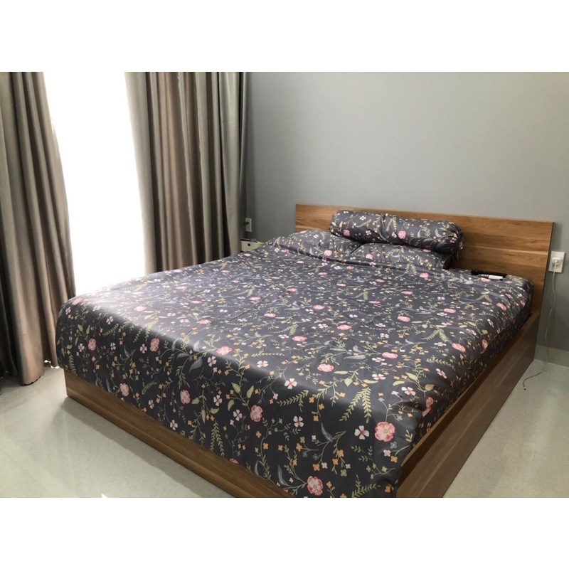 Drap tencel 30 mẫu bộ ga chính hãng ( may đẹp) ÔM DÂY KHOÁ nệm 5-27cmo | BigBuy360 - bigbuy360.vn