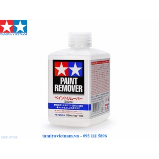 [TAMIYA] 87183 Dung dịch tẩy sơn PAINT REMOVER (250ml)