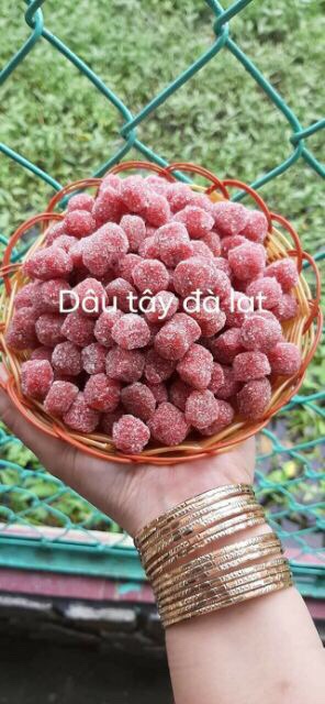 Sỉ 2Kg kẹo dâu Tây Đà lạt chua ngọt siêu ngon