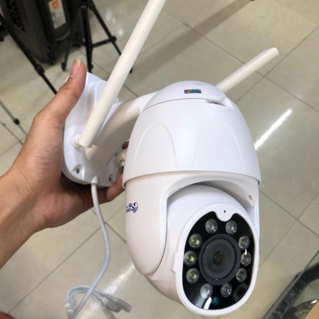 Camera ngoài trời không dây wifi xoay 360 Full HD, có hồng ngoại soi đêm