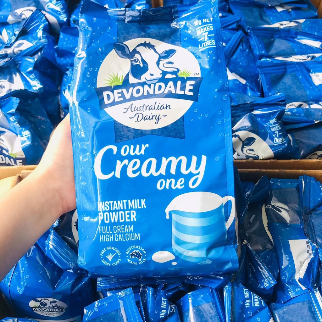 Sữa tươi devon nguyên kem bột gói 1kg