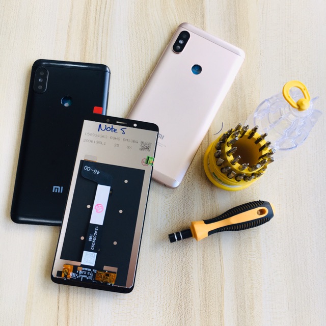 Combo Bộ Vỏ Sườn + Màn Hình Xiaomi Redmi Note 5 / Note 5 Pro Zin Hàng Cao Cấp (Tặng bộ vít)