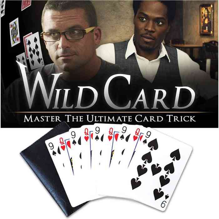 Dụng cụ ảo thuật : Wild Card Trick Kit - Professional Card Trick