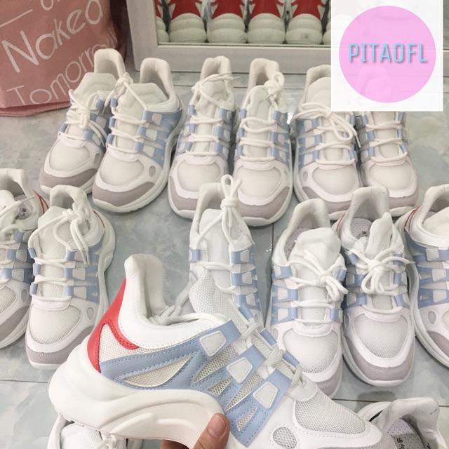 Giày LV hàng order taobao ( có sẵn - ảnh thật )