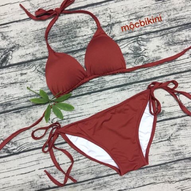 Bikini 2 mảnh basic - màu tuỳ chọn - Ảnh thật  | BigBuy360 - bigbuy360.vn