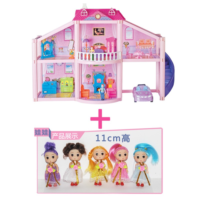 Mô Hình Đồ Chơi Ngôi Nhà Búp Bê Barbie Dành Cho Trẻ 5-6 - 8 Tuổi