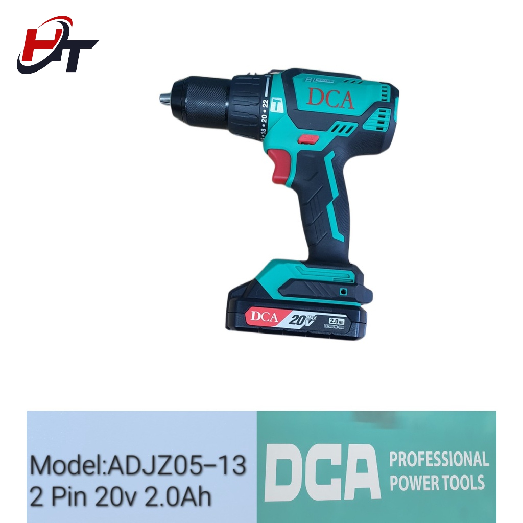 Máy Khoan Động Lực Dùng Pin Không Chổi Than DCA - ADJZ05-13AM Chính Hãng Bảo Hành 6 Tháng