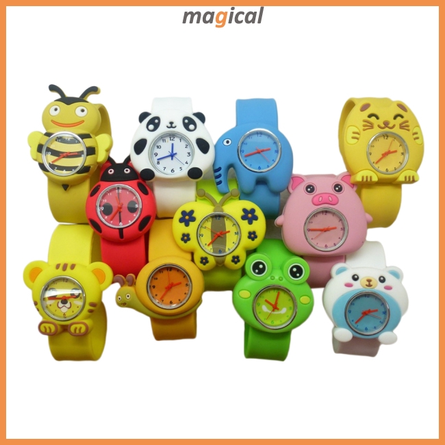 Đồng hồ dây silicon hình động vật dễ thương cho bé | BigBuy360 - bigbuy360.vn