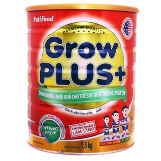  Sữa GROW PLUS+ ĐỎ 1,5 KG date MỚI