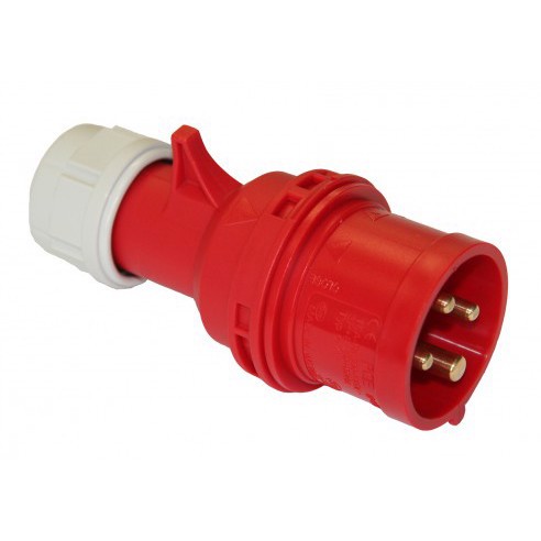 Phích cắm PCE F023-6 32A - 3P - 230V - 6H - IP44