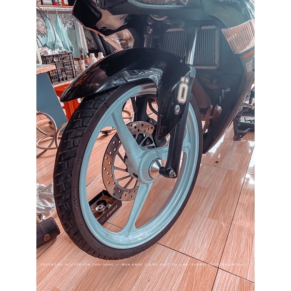 Cục canh nhôm cnc tiện sẵn cho ex150 155 gắn mâm 3 đao enkei at racing