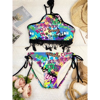 Bikini 2 mảnh họa tiết nổi bật gợi cảm, sexy.
