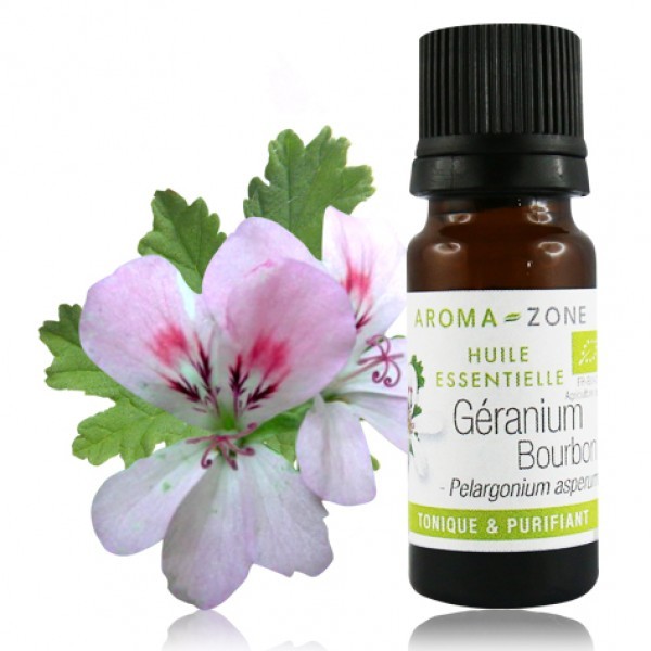 Tinh dầu phong lữ - HUILE ESSENTIELLE DE GÉRANIUM BOURBON BIO