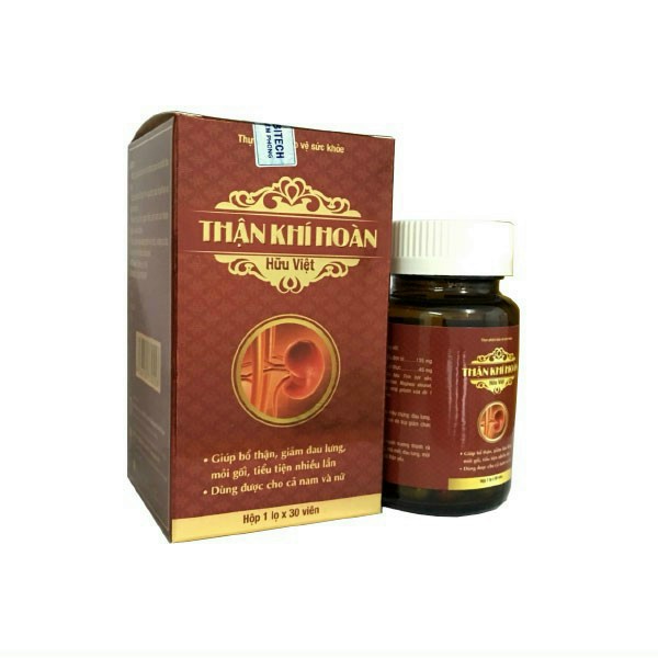 Thận Khí Hoàn hữu việt lọ 30 viên