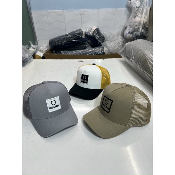 Nón kết phối lưới thêu logo BRIXTON🔥