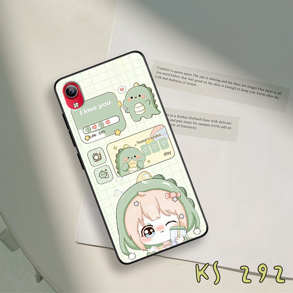 Ốp lưng Vivo Y91c - Vivo Y93 - Ốp in hình khủng long,dinosaur dễ thương