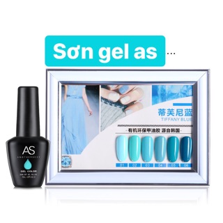 Sơn gel As xanh ( Mã DF - chai đen )