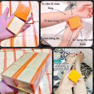 Xà bông nghệ  thái lan