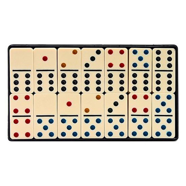 Bộ Chơi Cờ DOMINO Liên Hiệp Thành chất liệu nhựa Cao Cấp, Cờ DOMINO màu Trắng Ngà, Hàng Việt Nam Chất Lượng Cao