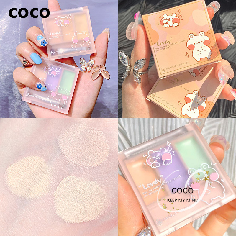 Khay Che Khuyết Điểm 3 Ngăn Xixi Lovely Gấu Bông | BigBuy360 - bigbuy360.vn