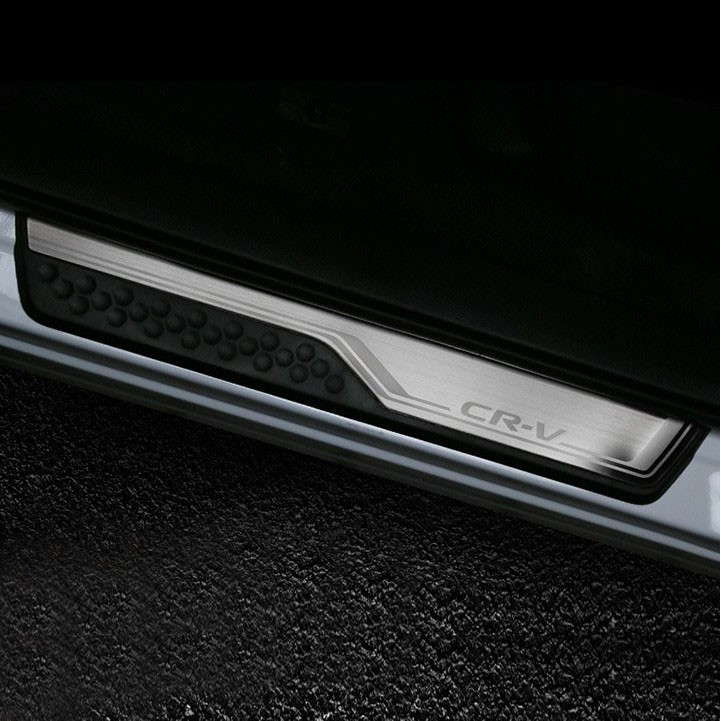 Ốp trang trí bảo vệ cửa xe Honda CRV 2018, 2019 - Bậc cửa ngoài
