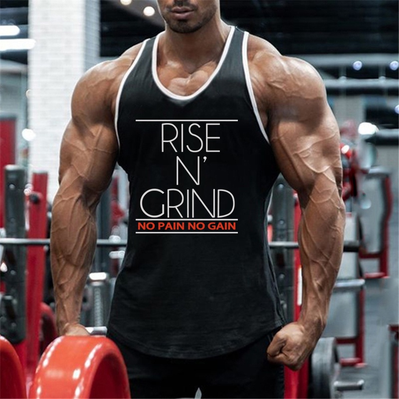 Áo Thun Ba Lỗ Nam Tập Gym Thời Trang Mùa Hè