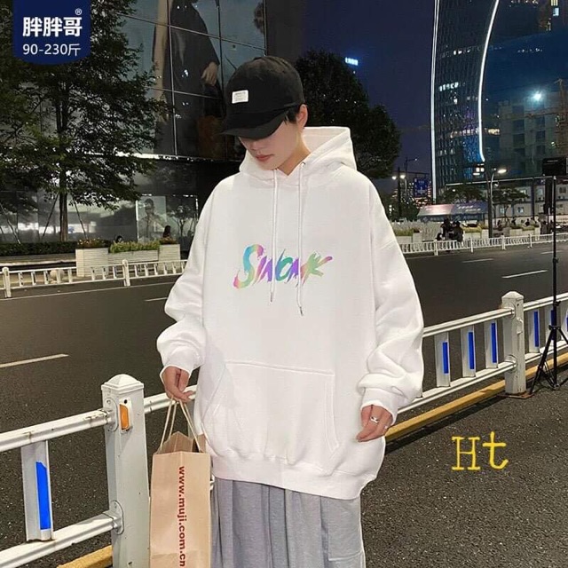 Áo hoodie phản quang SINO chất nỉ ngoại cao cấp