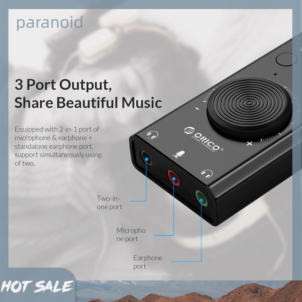 Usb Âm Thanh Orico SC2 Cho PC | BigBuy360 - bigbuy360.vn