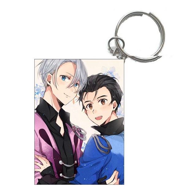 combo 3 móc khoá LB couple victuuri yuri!!! On lce mẫu khác nhau