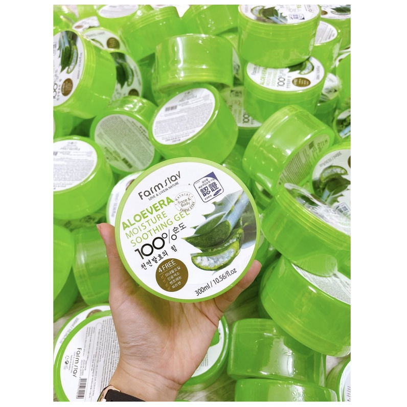 Gel Lô Hội chính hãng Hàn Quốc 100% lô hội giúp mịn da nguyên chất từ thiên nhiên