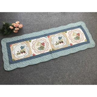 Thảm set 3 - Cô bé và cún con