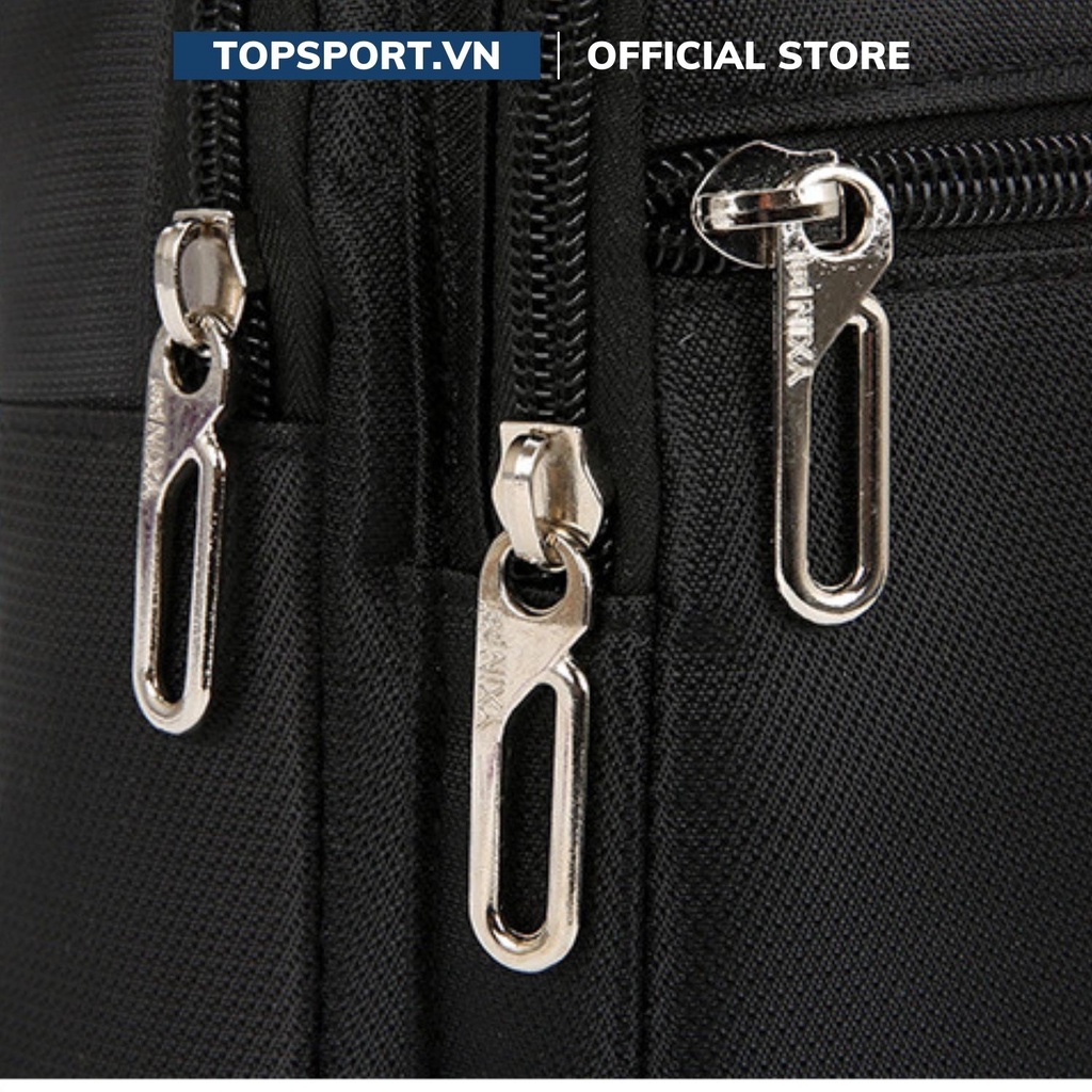 Túi Đeo Chéo Nam Túi Đeo Ngực Mini Vải Canvas Chống Nước 3 Ngăn Phong Cách Hàn Quốc