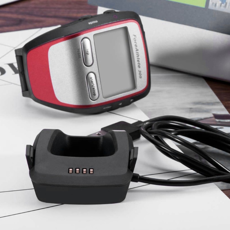 Dây cáp sạc đầu USB cho đồng hồ thông minh Garmin Forerunner 205 /305 GPS